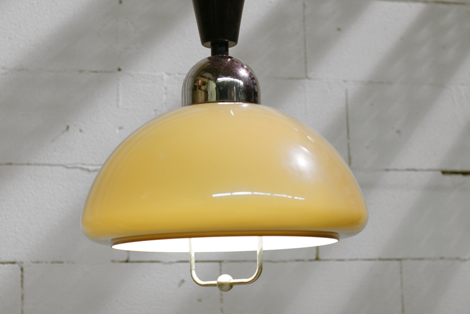 Vaag doorboren Doodt Grote Retro Vintage hanglamp uit de jaren 70 – Dehuiszwaluw