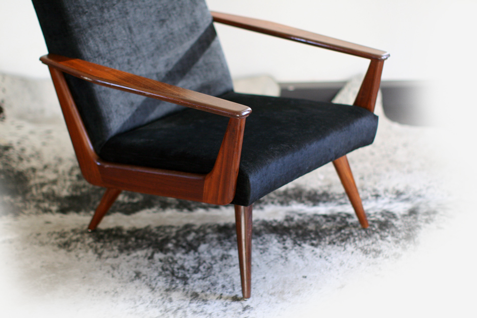 Verwonderlijk Waanzinnig mooie Retro Vintage Deense fauteuil jaren 50 – Dehuiszwaluw RK-71