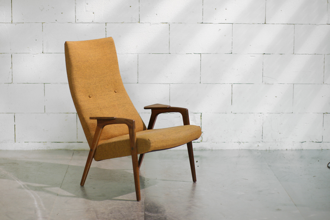 Shetland Aangenaam kennis te maken Streven Retro Vintage Yngve Ekström Pastoe fauteuil jaren 50 – Dehuiszwaluw