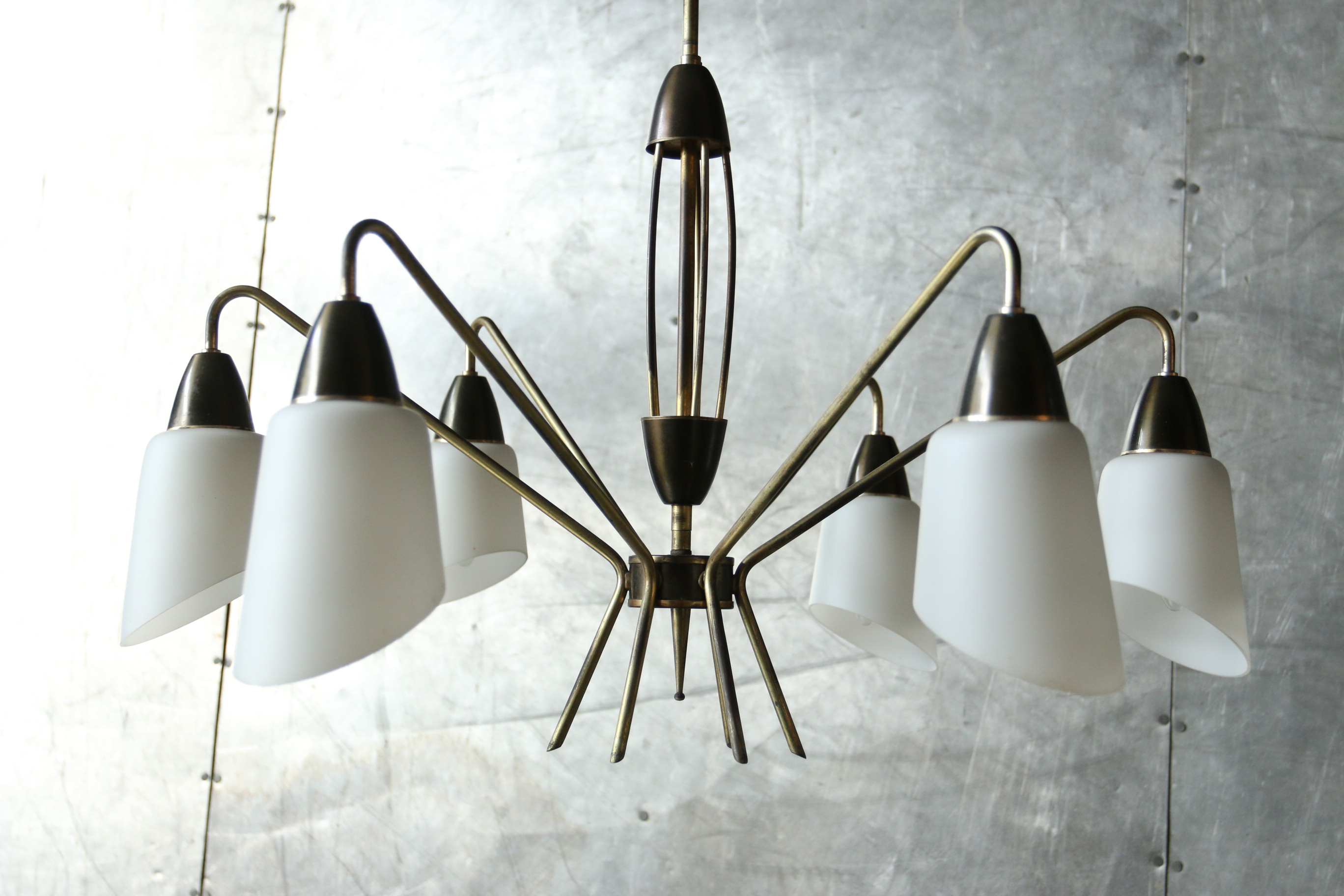 Zonnig commentator Glad Vintage Design Stilnovo hanglamp jaren 50 – Dehuiszwaluw