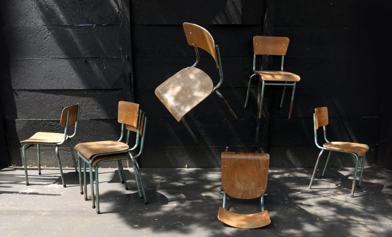WOW Industrieel Vintage Super patina stoelen jaren 60