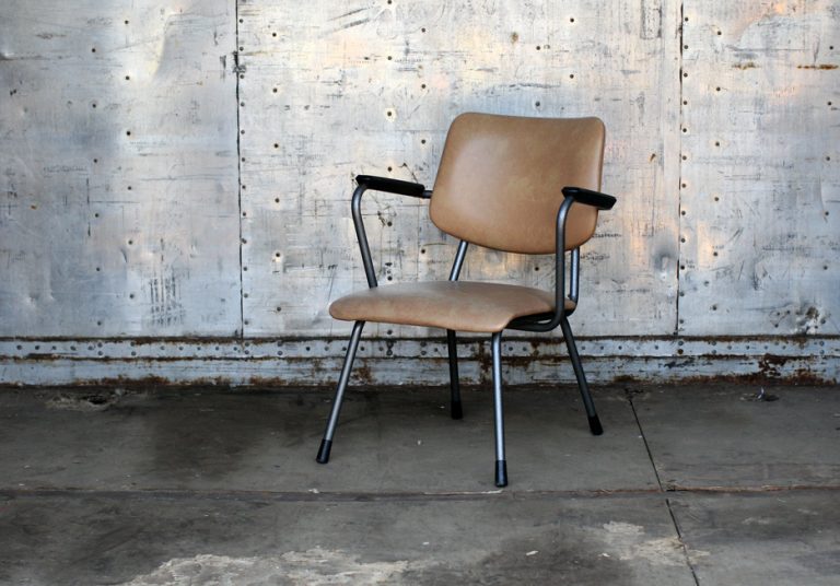Industrieel Vintage Gispen Fauteuils Kho Liang Ie