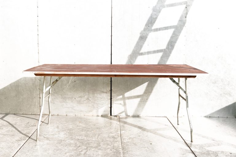 Industrieel Vintage Klaptafels Horeca Partij roodbruin blad