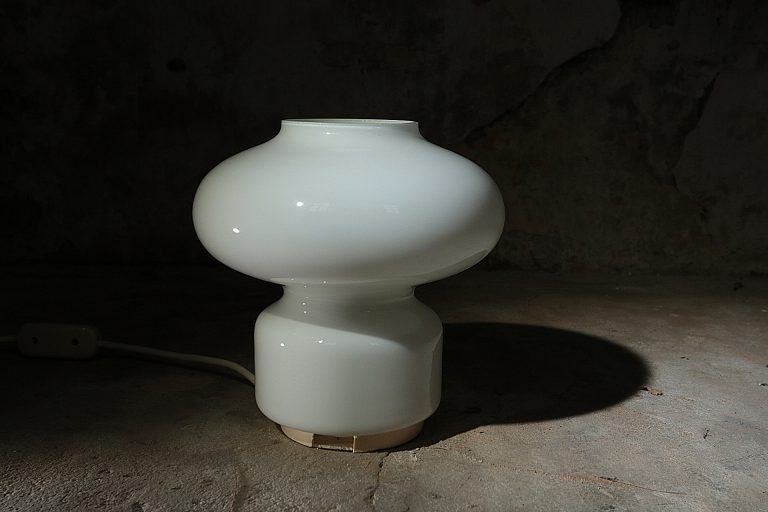Vintage Design Italiaans Murano glazen tafellamp