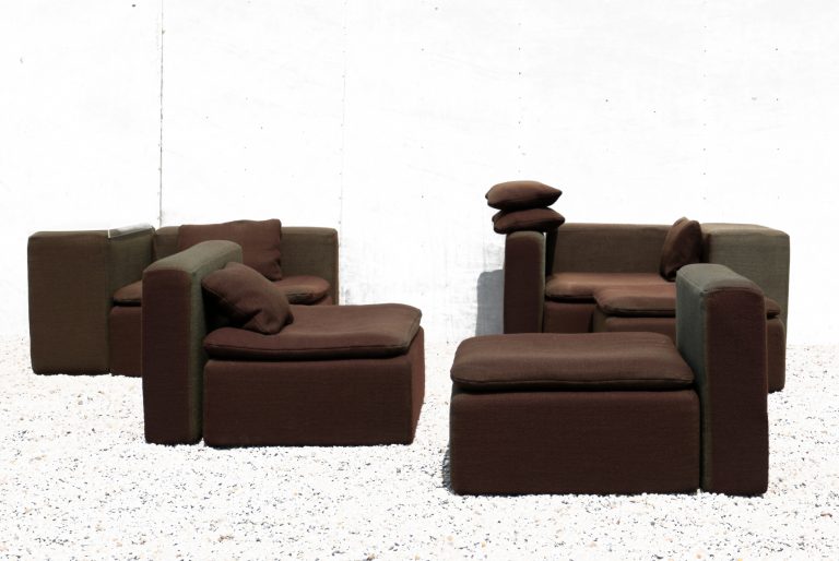 Vintage Design Elementen Bank Cor Sitzkomfort jaren 70
