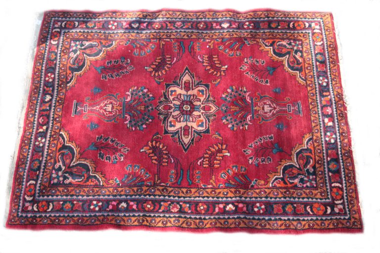 Vintage Handgeknoopt Perzisch Tapijt 215 x 165