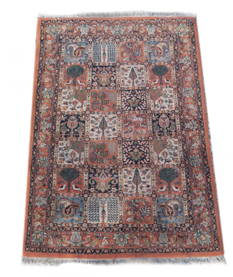 Vintage Handgeknoopt Perzisch Tapijt 195 x 135