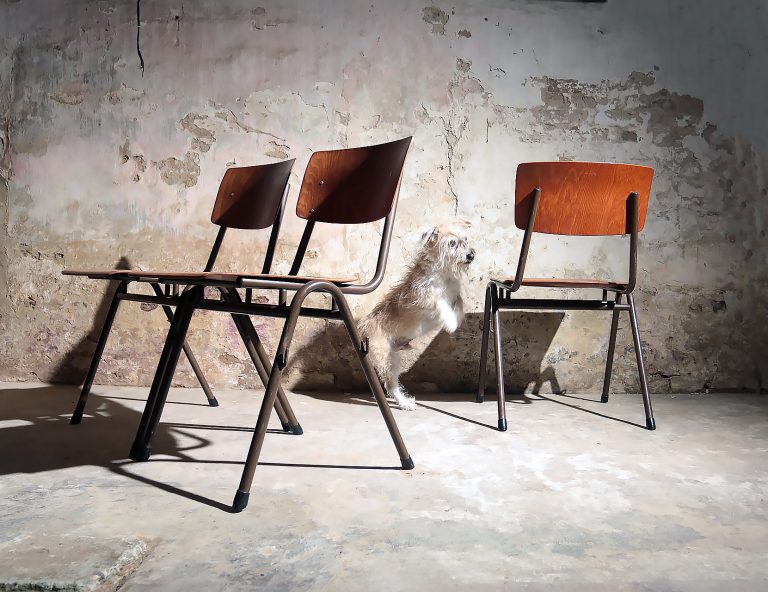 Partij Industrieel Vintage V-Vorm Schoolstoelen Pagholz jr 70