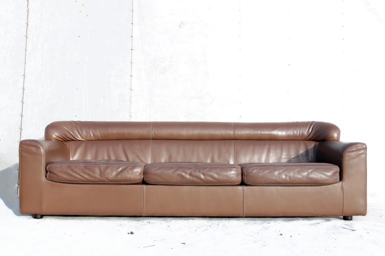 TOP! Durlet Vintage Design Leren Driezitsbank