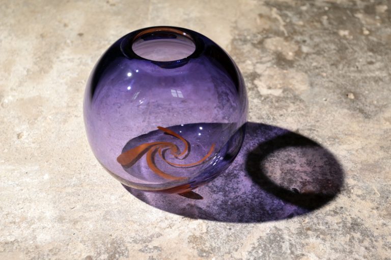 Unica Design Dikwandige Vaas Roel Olivier Leerdam glas