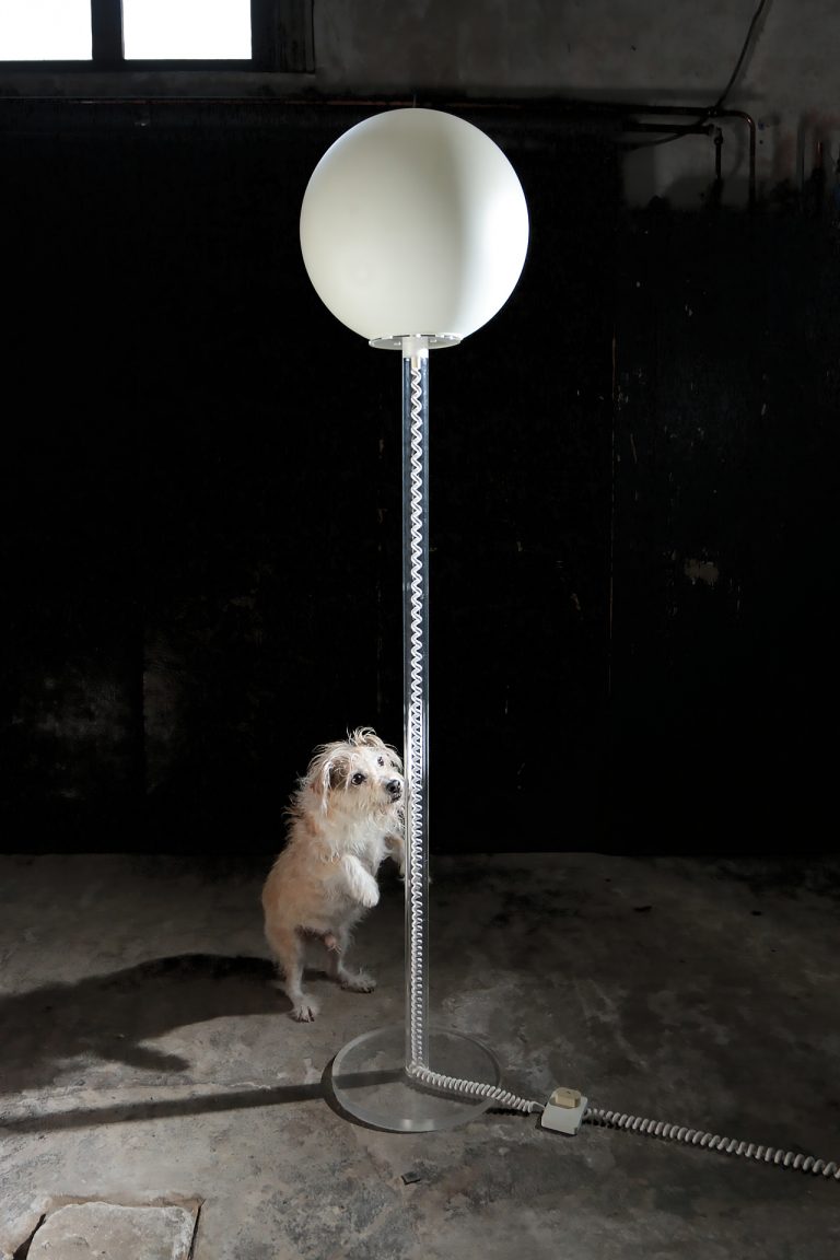 Vintage Design Zeldzame Harco Loor staande lamp