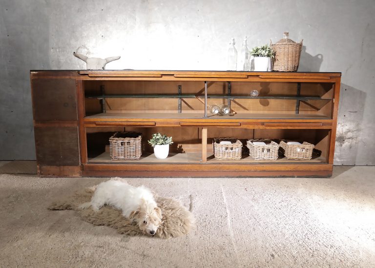 XL Vintage Toonbank Dressoir Werktafel Winkelinrichting jaren 40 Nr 2