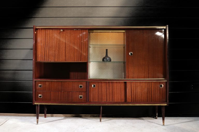 Hollywood Regency style Highboard jaren 60