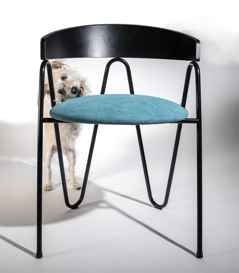 5 Memphis Milano style stoelen jaren 80
