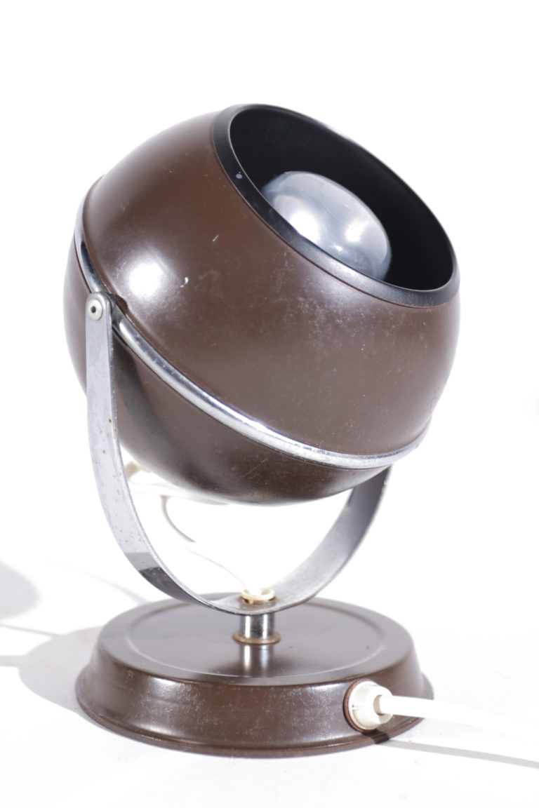Vintage Midcentury Brown Desk Spot Lamp 60’s