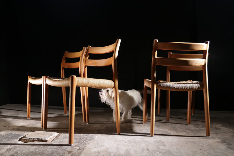 Niels O. Møller Model 84 Teak Dining Chair for J.L. Møllers, 1976