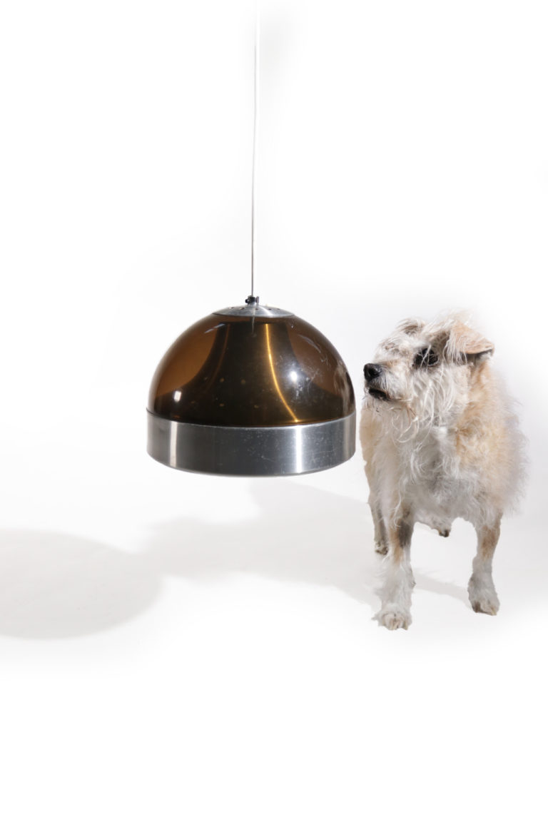 Vintage Dijkstra hanglamp jaren 60