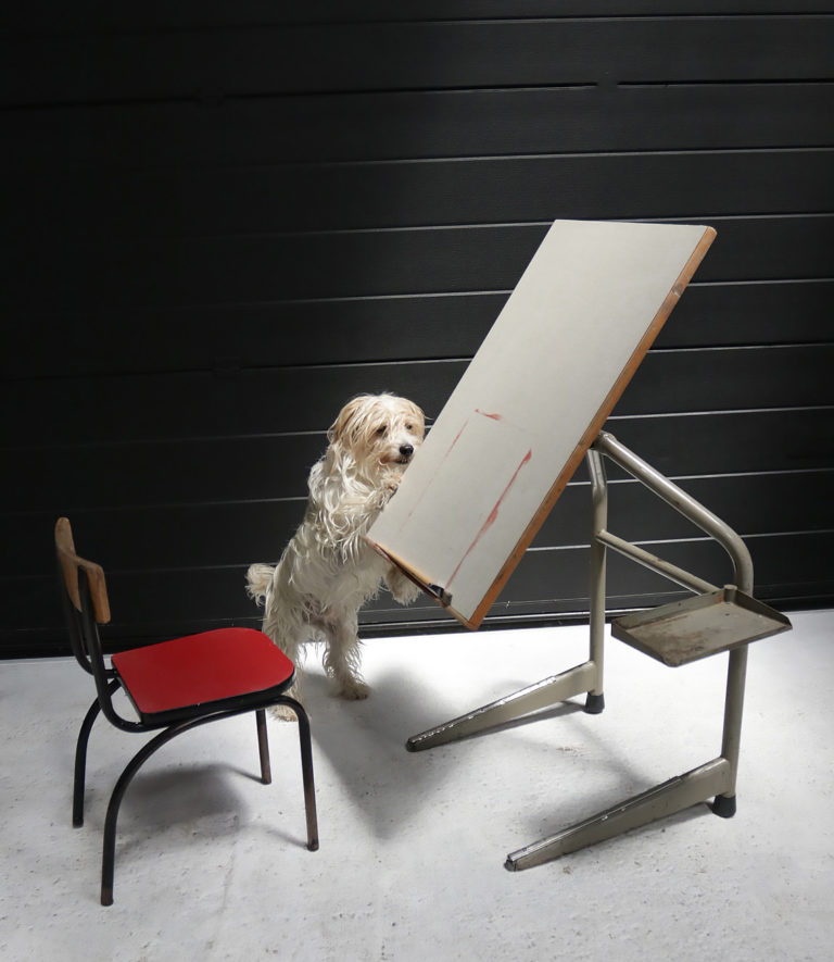 Industrieel Design Kinder- tekentafel Marko?