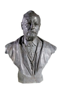 Bronzen buste Frantz Vermeylen 1921 heer met ridderorde – foto 2