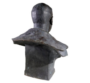 Bronzen buste Frantz Vermeylen 1921 heer met ridderorde – foto 8