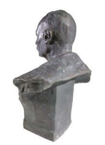 Bronzen buste Frantz Vermeylen 1921 heer met ridderorde – foto 9