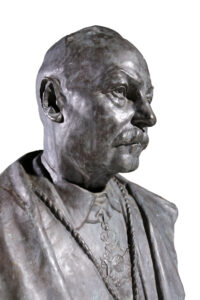 Bronzen buste Frantz Vermeylen 1921 heer met ridderorde – foto 14