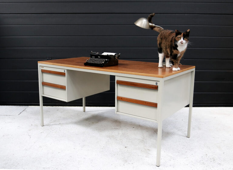 Coen de Vries Industrial Writing Desk for Emmein Meubel
