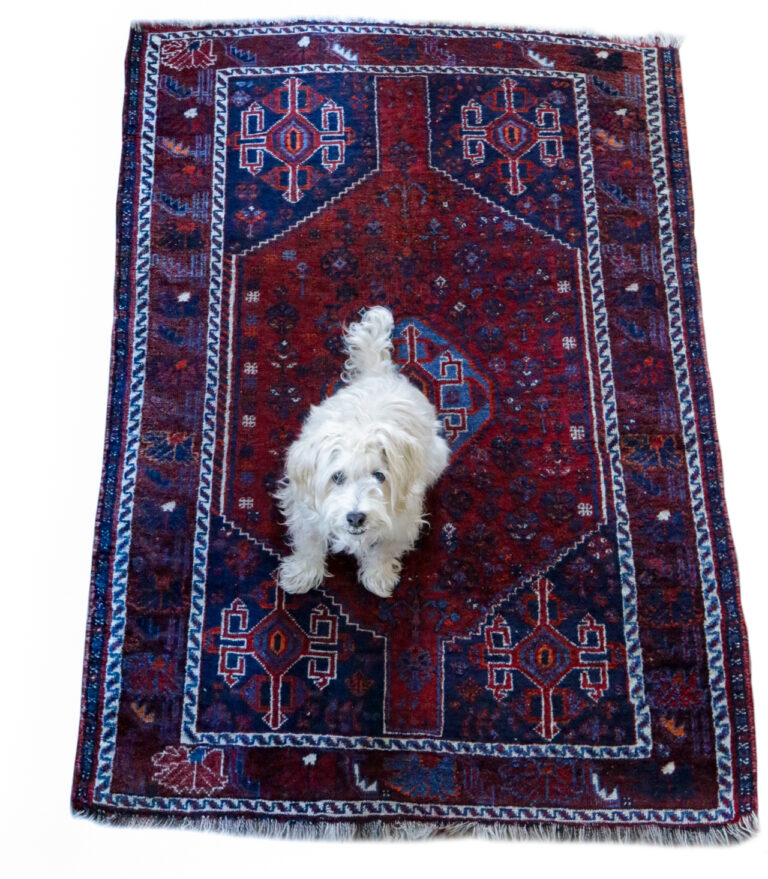 Vintage Design Perzisch tapijt 165 x 115 cm