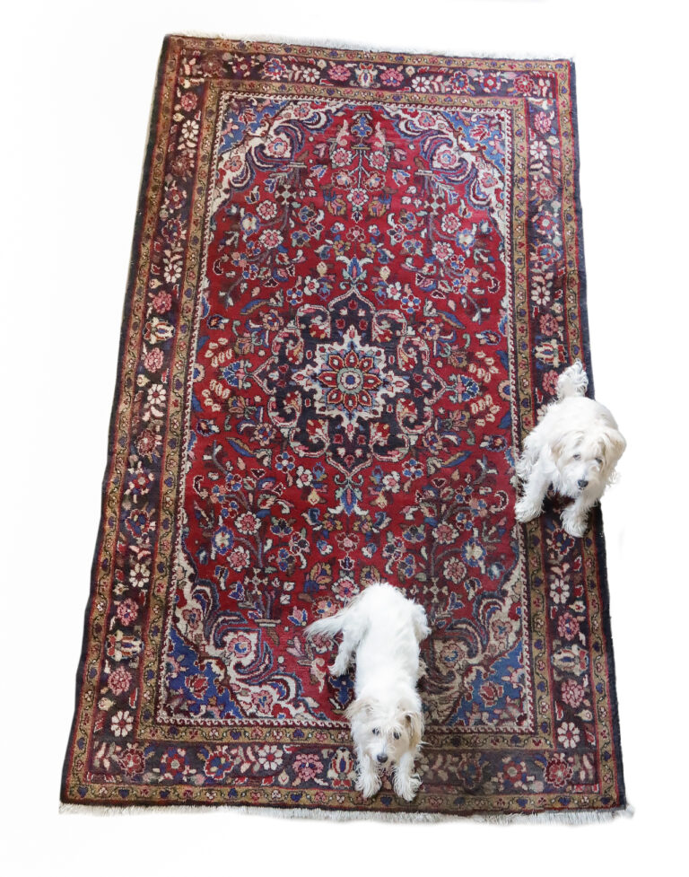 Vintage Design Perzisch tapijt “Borchelou” 265 x 157 cm