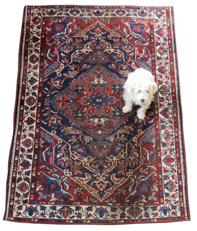 Vintage Design Perzisch tapijt 205 x 146 cm