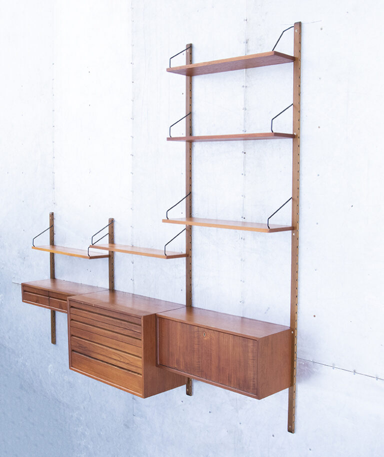 Mid Century Design Cadovius Royal System Wandsysteem jaren 60