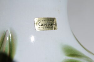 Carstens keramiek vaas bamboe West Germany jaren 60 – foto 2