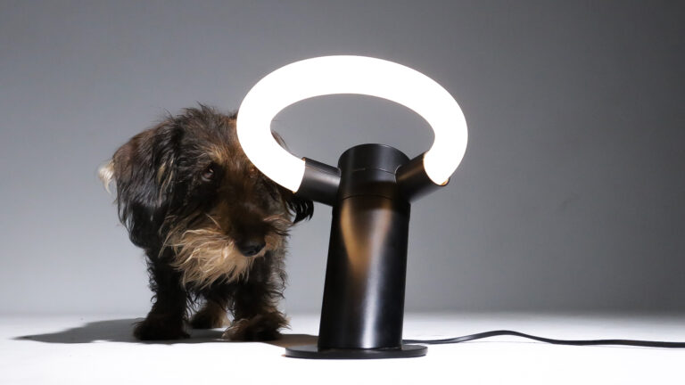 Rare Frans van Nieuwenborg ‘The Saint’ Industrial Dutch Design lamp
