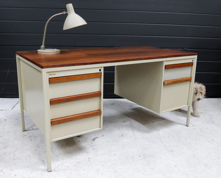 Coen de Vries Industrial Writing Desk for Emmein Meubel