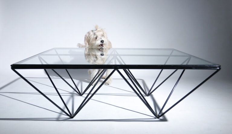 Paolo Piva Style “ALANDA” Pyramid Table 80’s Design