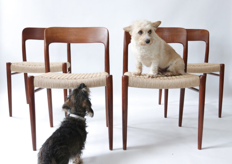 Danish Design Niels Otto Moller Model 75 Dining Chairs JL Moller Møbelfabrik