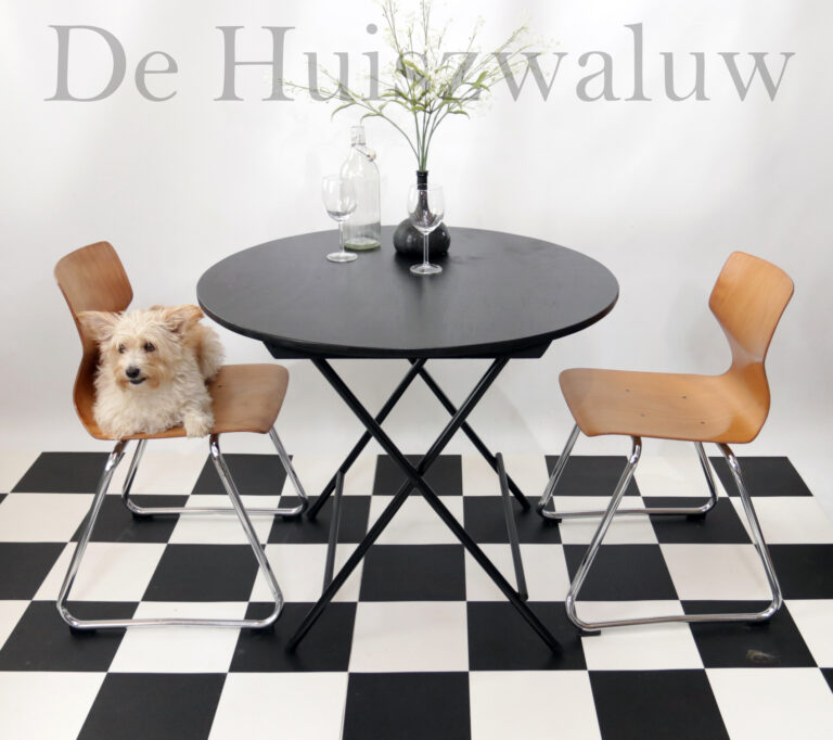 Franse Stijl Ronde Klaptafels Bistro tafels Terrastafels 88cm