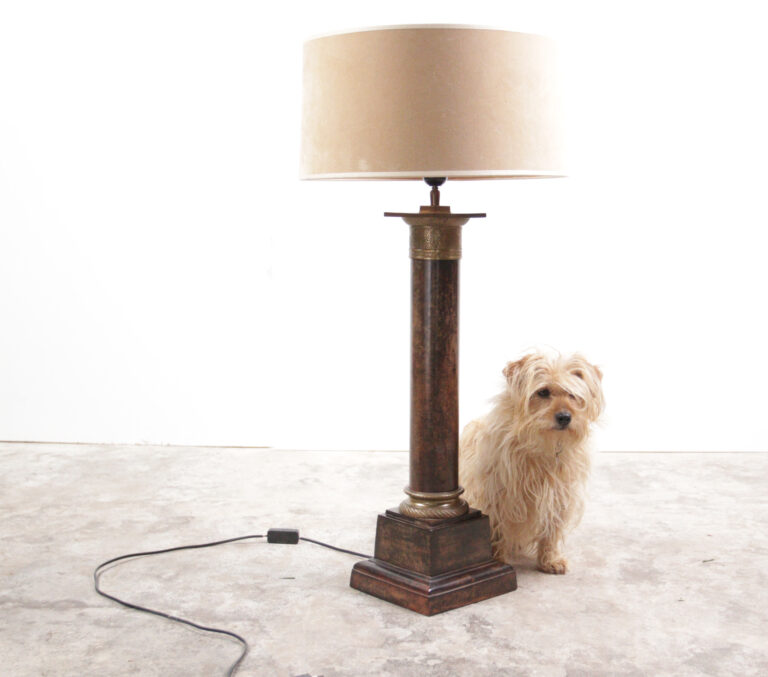 Grote Hollywood Regency tafellamp