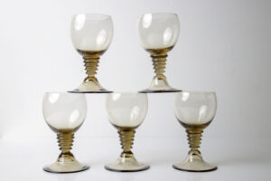 Art deco Traditie karaf glazen W.J. Rozendaal Kristalunie – foto 5