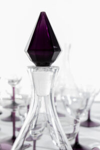 W.J. Rozendaal Logos Narkissos glasservies Kristalunie 1929 – foto 6