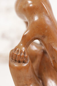 Balinees houtsnijwerk luwak palmroller art deco – foto 3