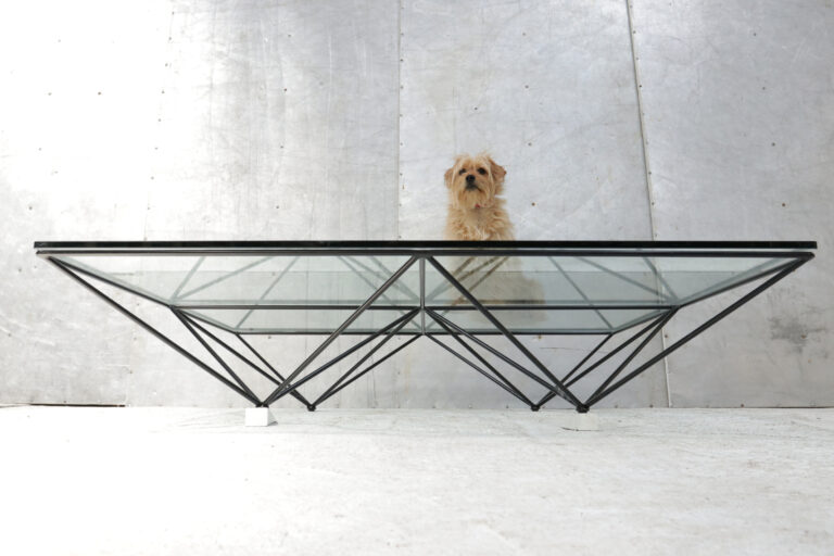 Large Paolo Piva “Alanda” Pyramid Table 80’s Design B&B Italia