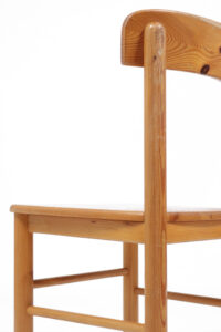 Deense grenen stoelen Rainer Daumiller stijl 1975 – foto 6