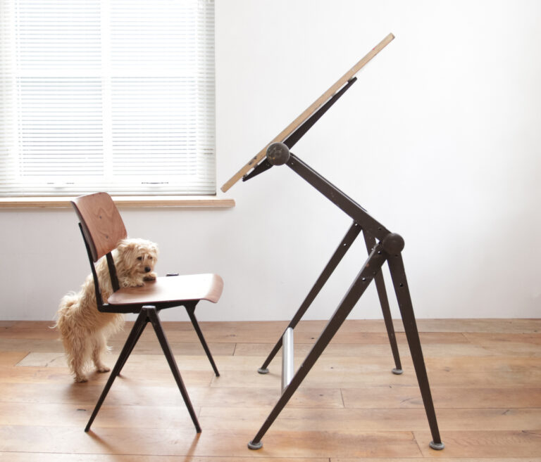 Reply Architect Drafting Table Friso Kramer, Wim Rietveld Ahrend Cirkel, 1959