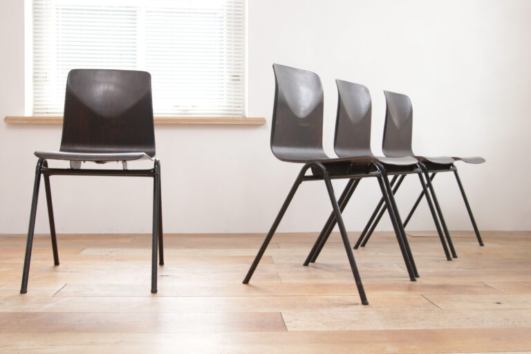 Vintage Design Galvanitas Thur op Seat Schoolstoelen S25