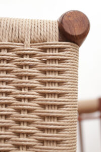Niels Otto Møller model 75 teak eetkamerstoelen papercord – foto 16