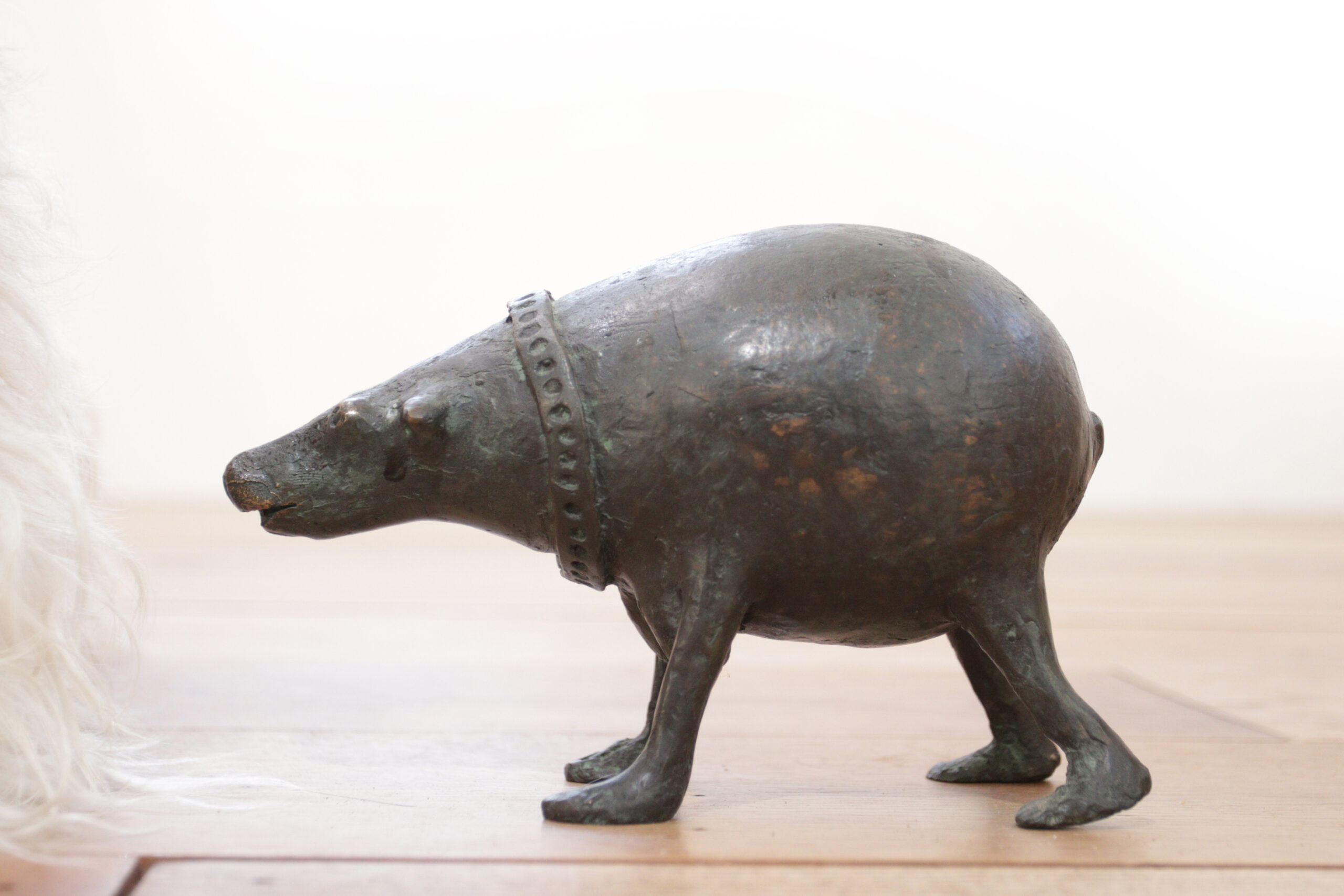 Bronzen beeld Bert Kiewiet beeldhouwer – foto 1