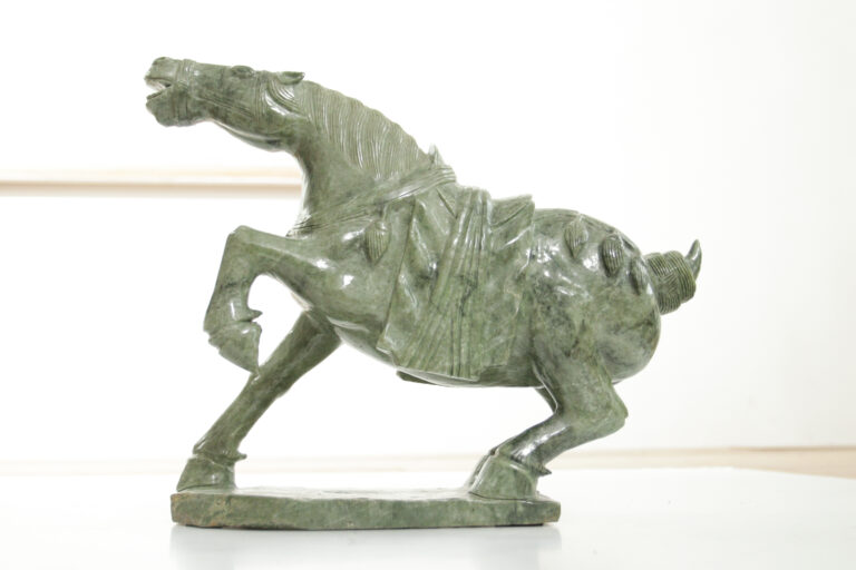 Large Chinese Jade Horse