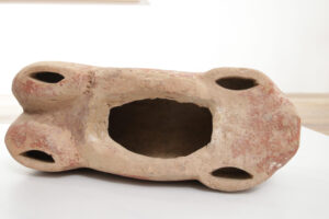 Chinees aardewerk paard met losse kop in Han-stijl, beschilderd terracotta – foto 19