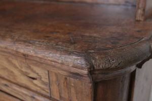 Antieke Hollandse eiken tinkast 1700 – foto 5
